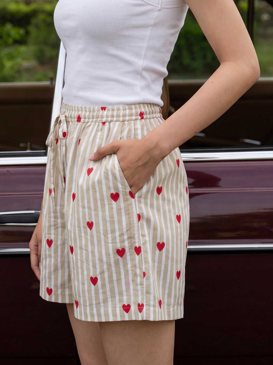 Vanilla Hearts Shorts