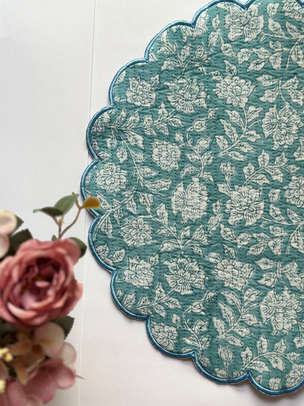 Minted Meadow Vintage Quilted Placemat Set of 6