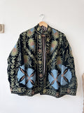 Midnight Botanica Suzani Velvet Jacket