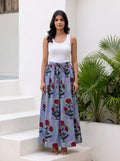 Vintage Rose Floral Skirt