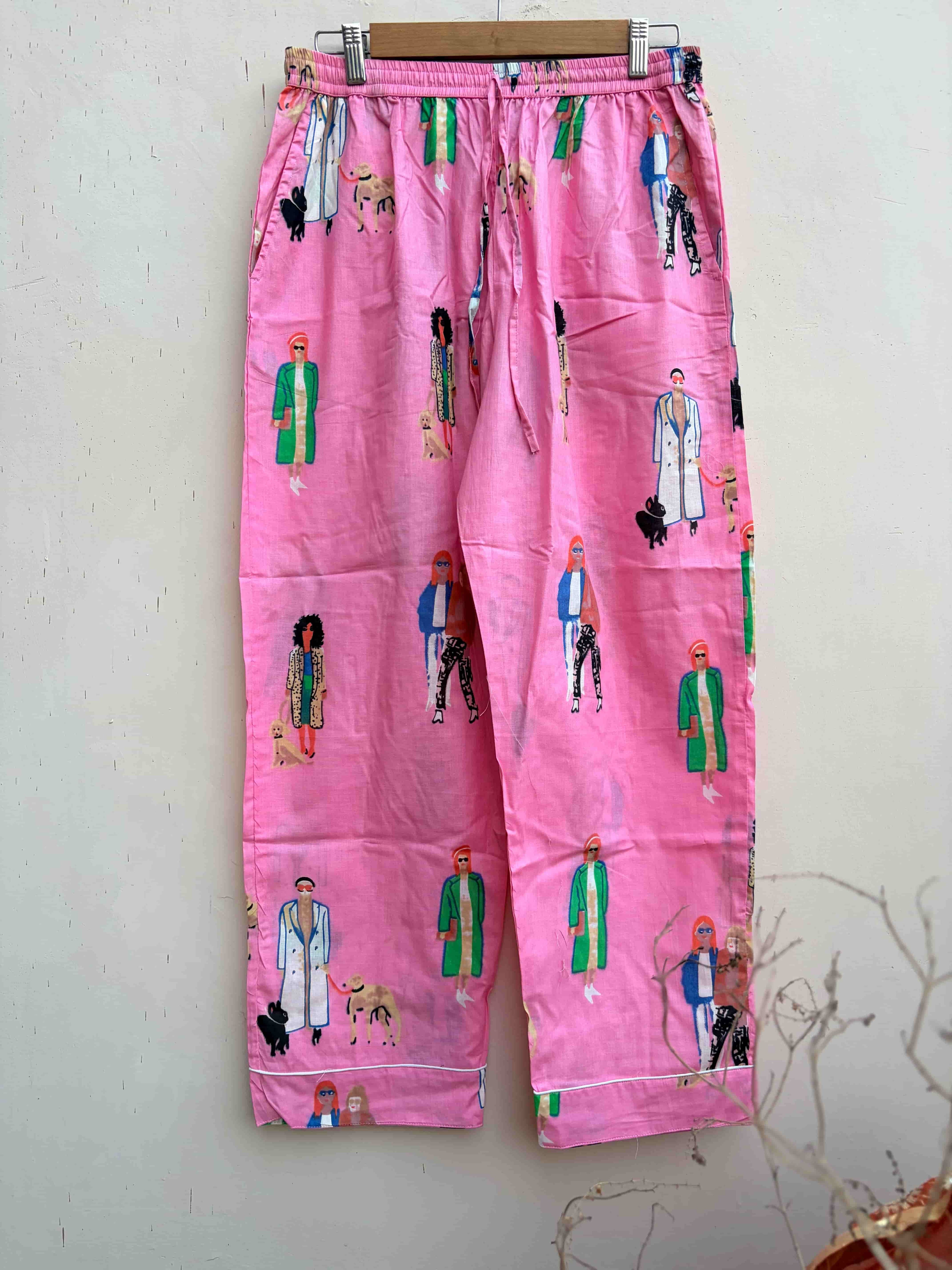 Vibrant Fashionista Print PJ sets