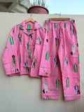 Vibrant Fashionista Print PJ sets
