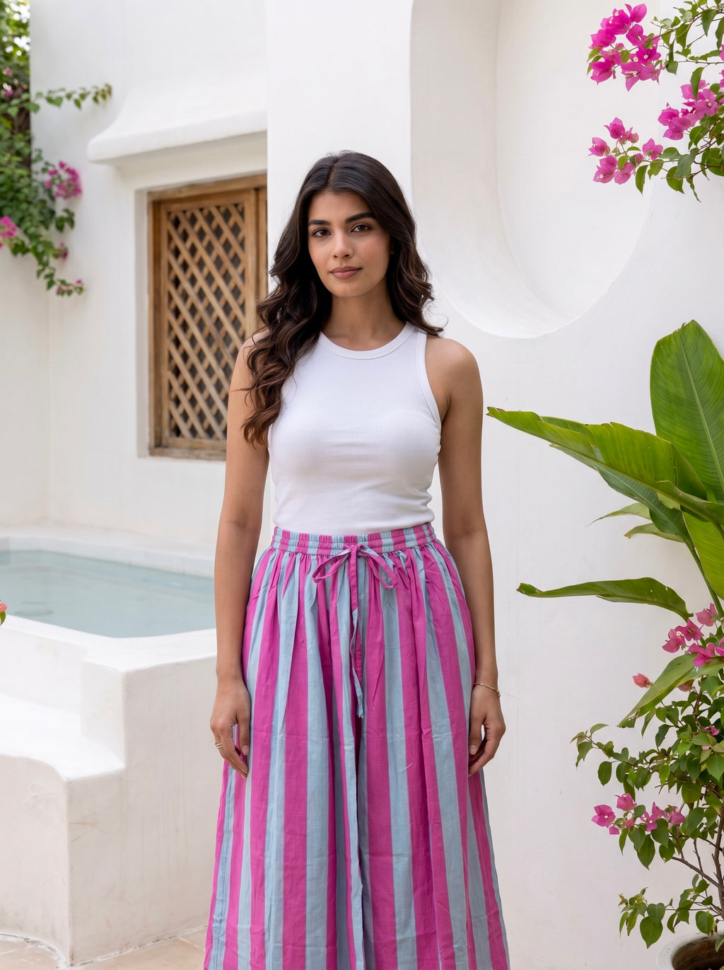 Candy Stripe Skirt