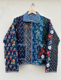 Indigo Dreams Patchwork Quilt Jacket