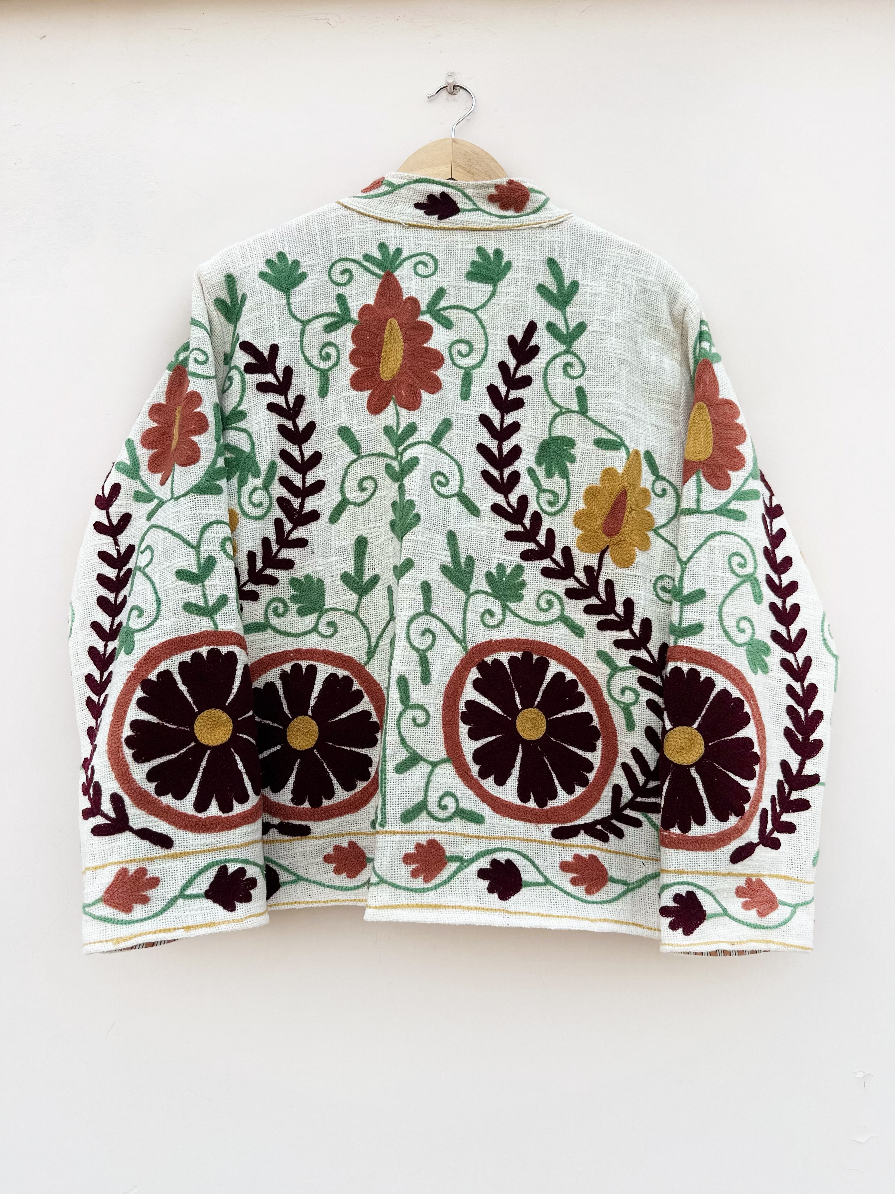 Flora Muse Cotton Tnt Suzani Jacket