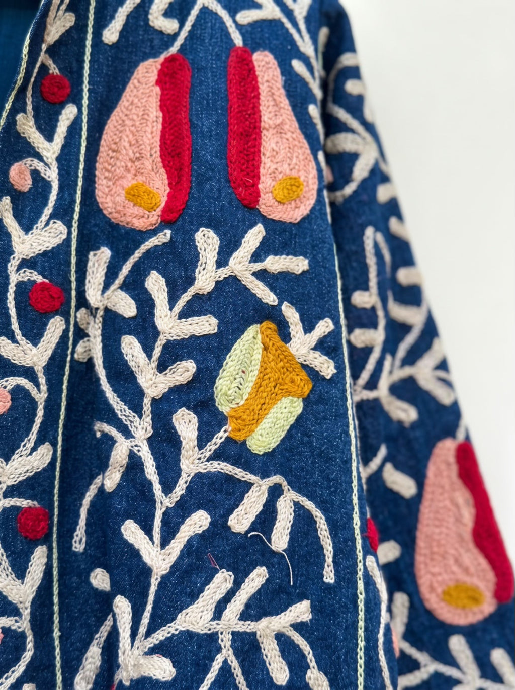 Indigo Garden Suzani Denim Jacket