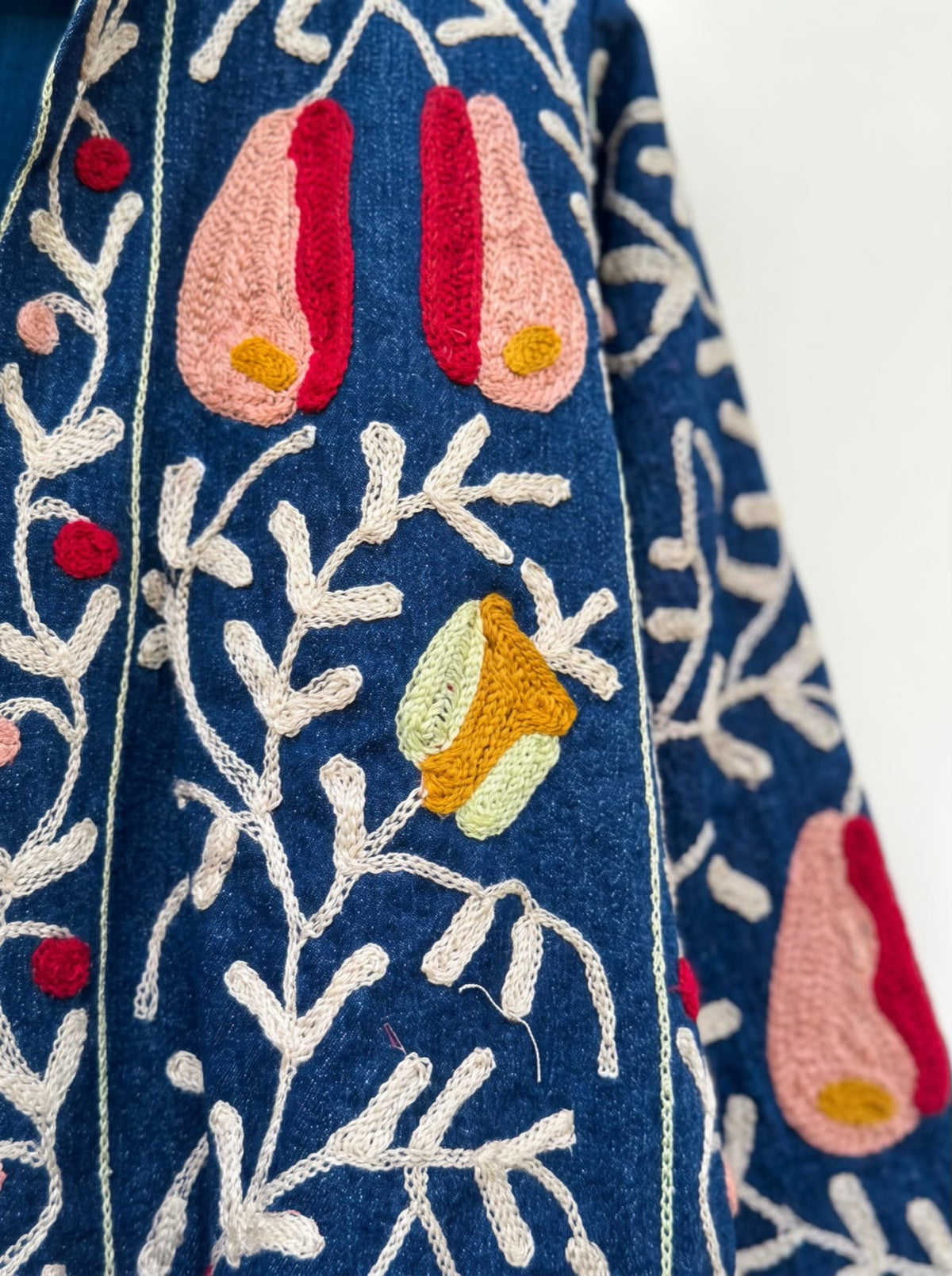 Indigo Garden Suzani Denim Jacket