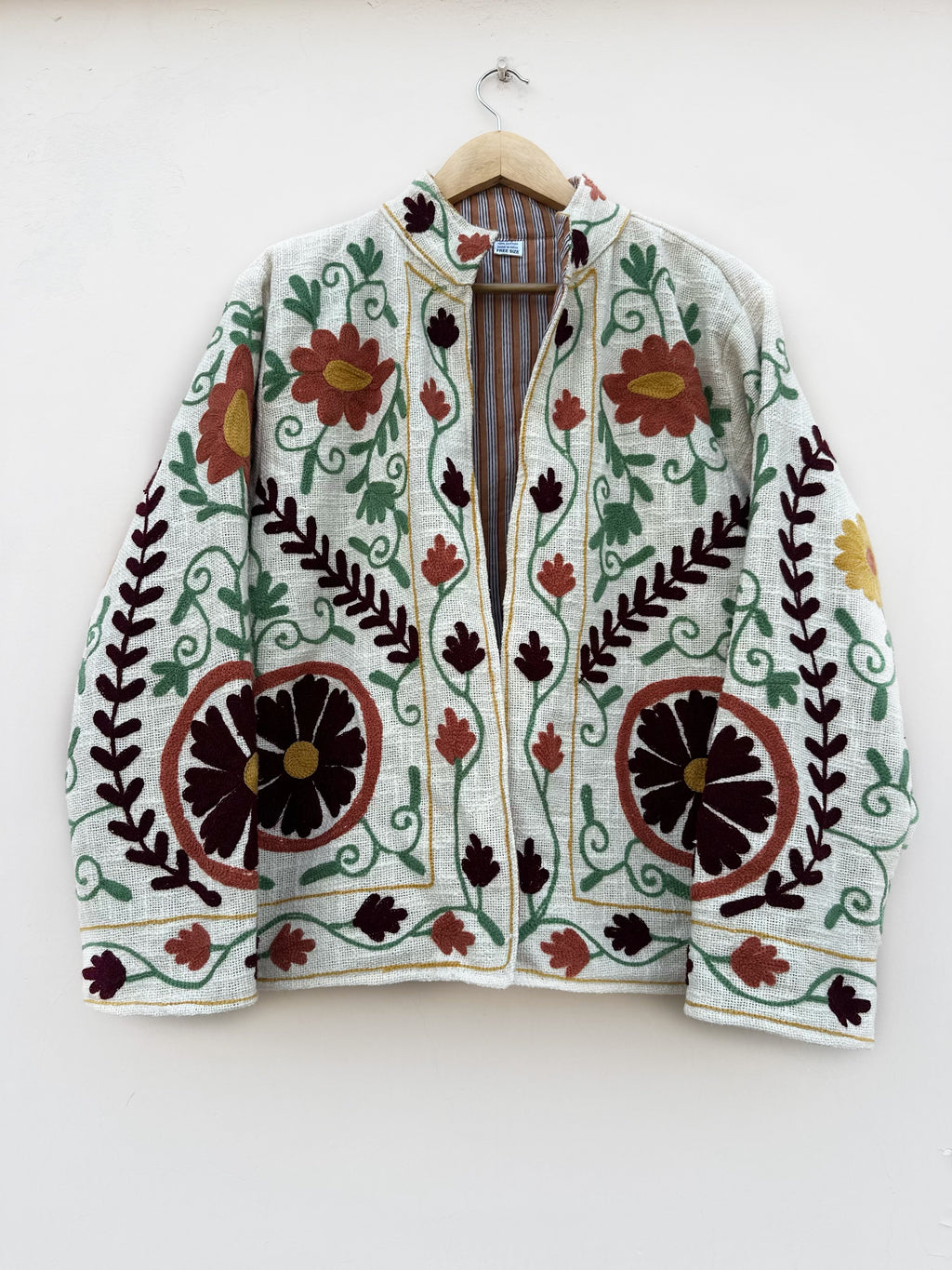 Flora Muse Cotton Tnt Suzani Jacket