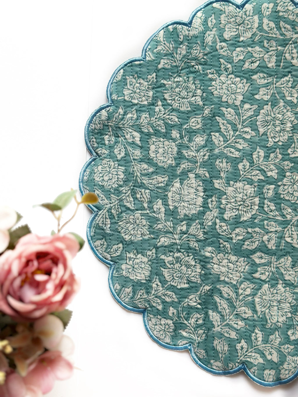 Minted Meadow Vintage Quilted Placemat Set of 6