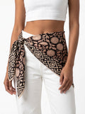 Midnight Floral Cotton Bandana (Pack of 2)