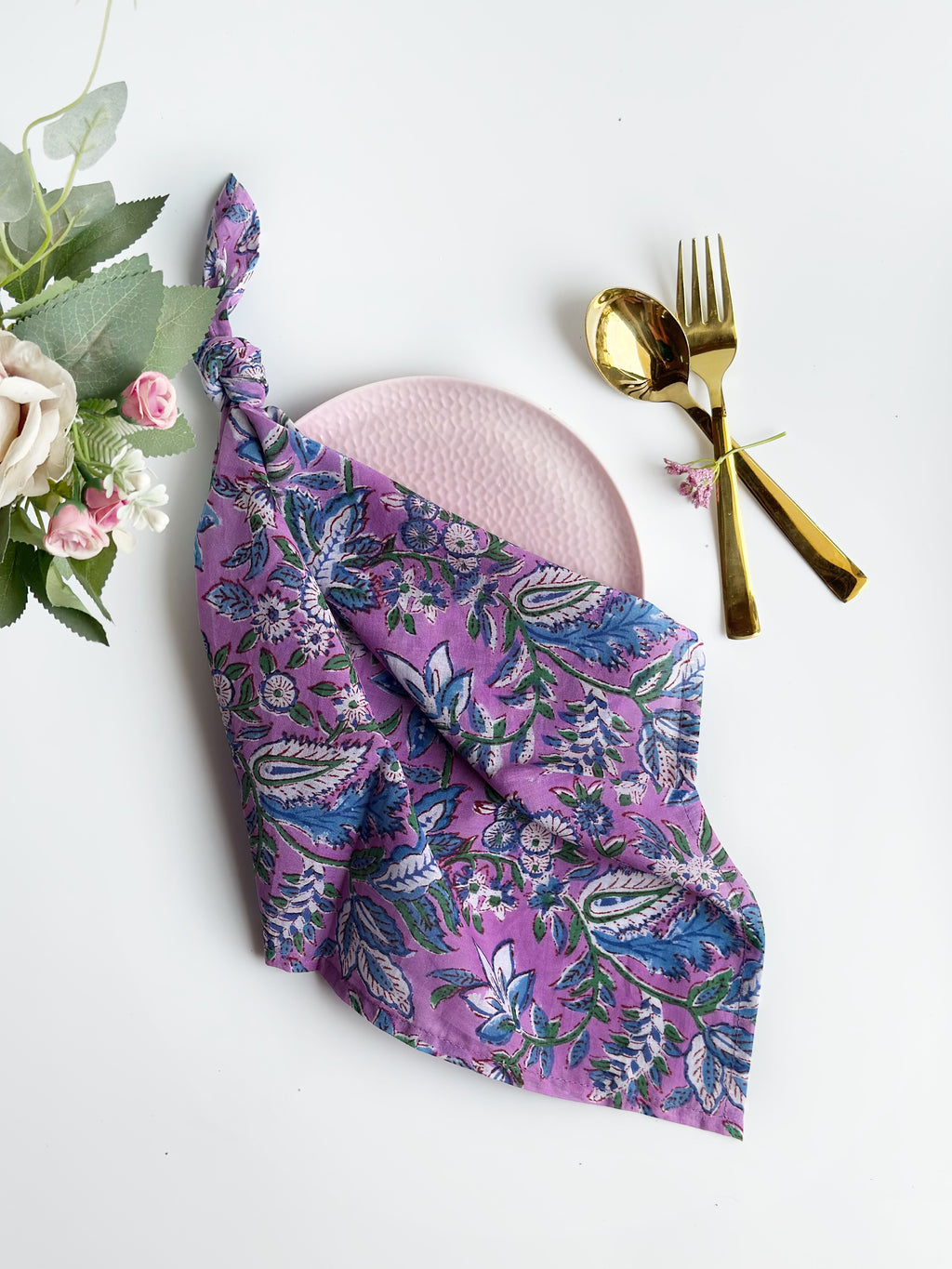 Lavender Meadow Cotton Napkin (set of 6)