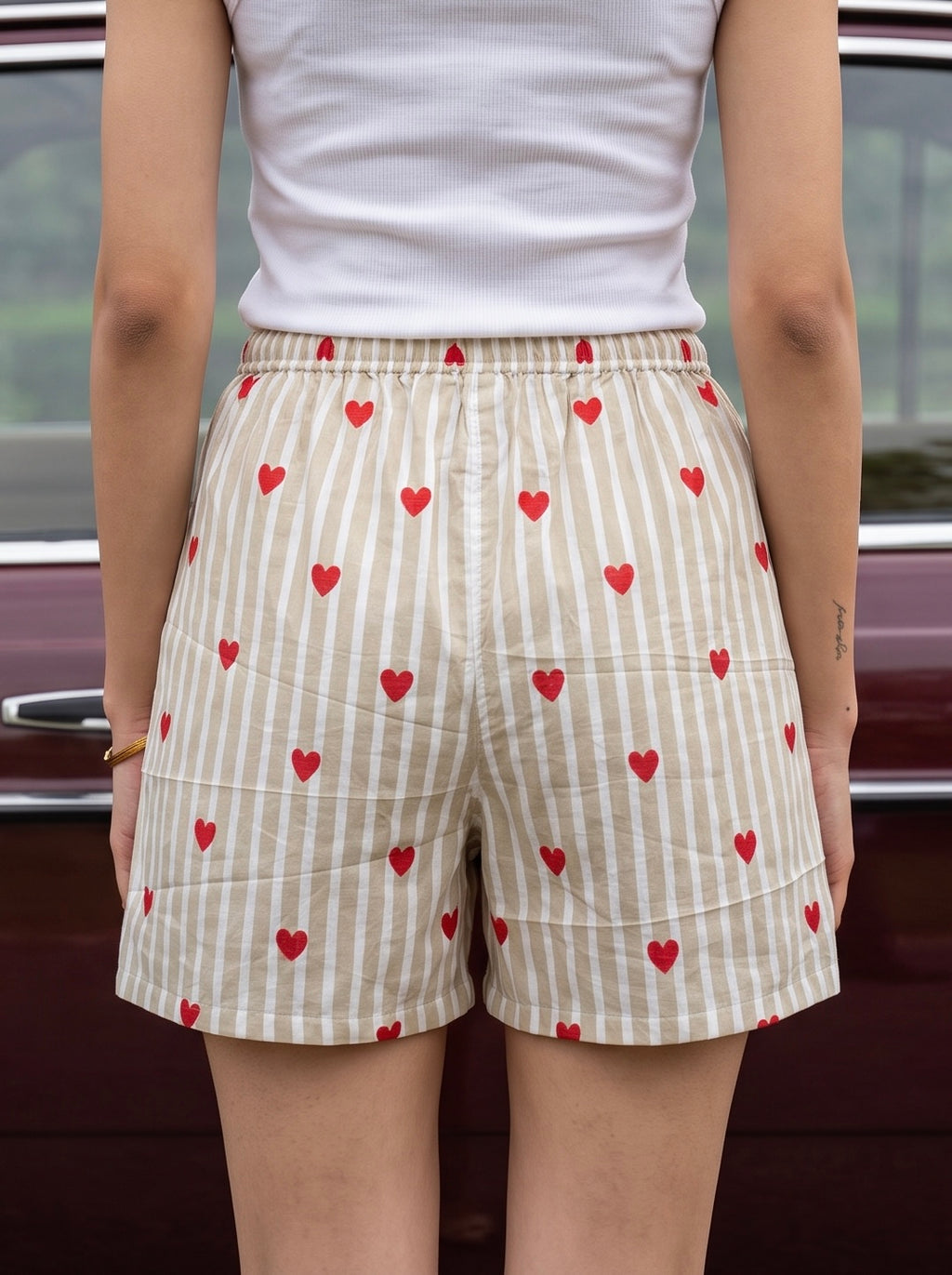 Vanilla Hearts Shorts