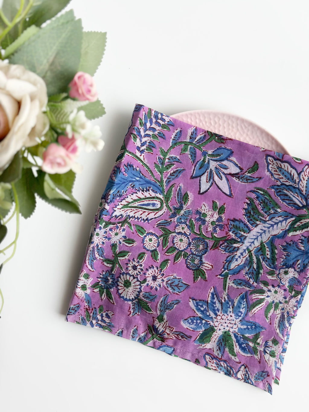 Lavender Meadow Cotton Napkin (set of 6)