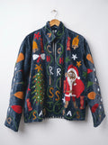Christmas Santa Suzani Velvet Jacket