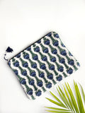 Indigo Tulip Quilted Laptop & Ipad Sleeve