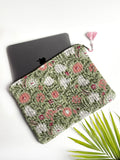 Sage Garden Quilted Laptop & Ipad Sleeve