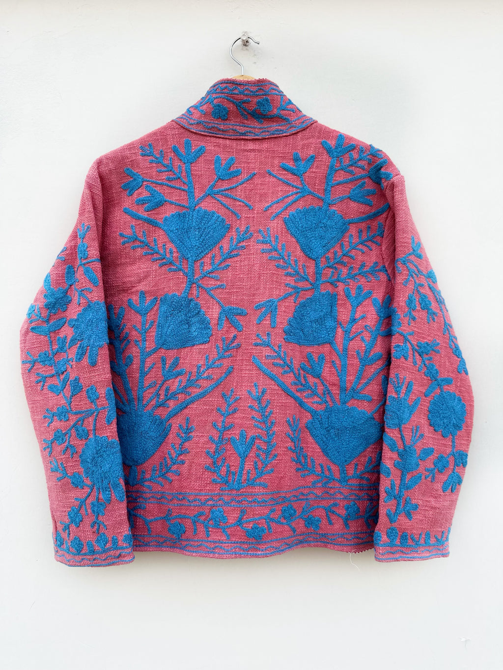 Rosé Bloom Cotton Tnt Suzani Jacket