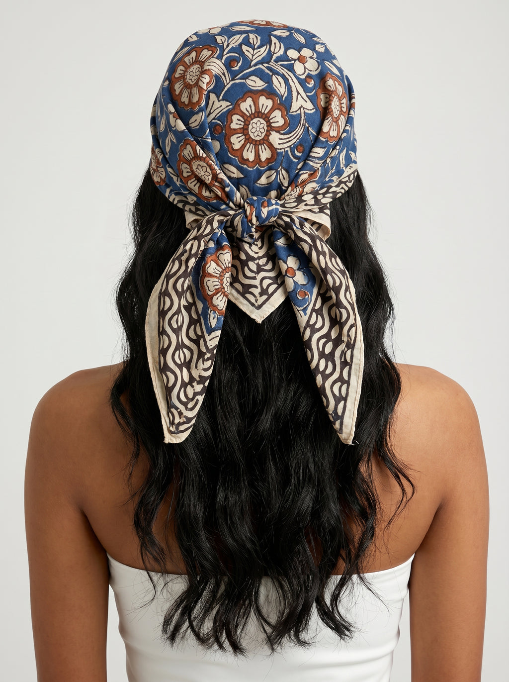 Indigo Meadow Cotton Bandana (Pack of 2)