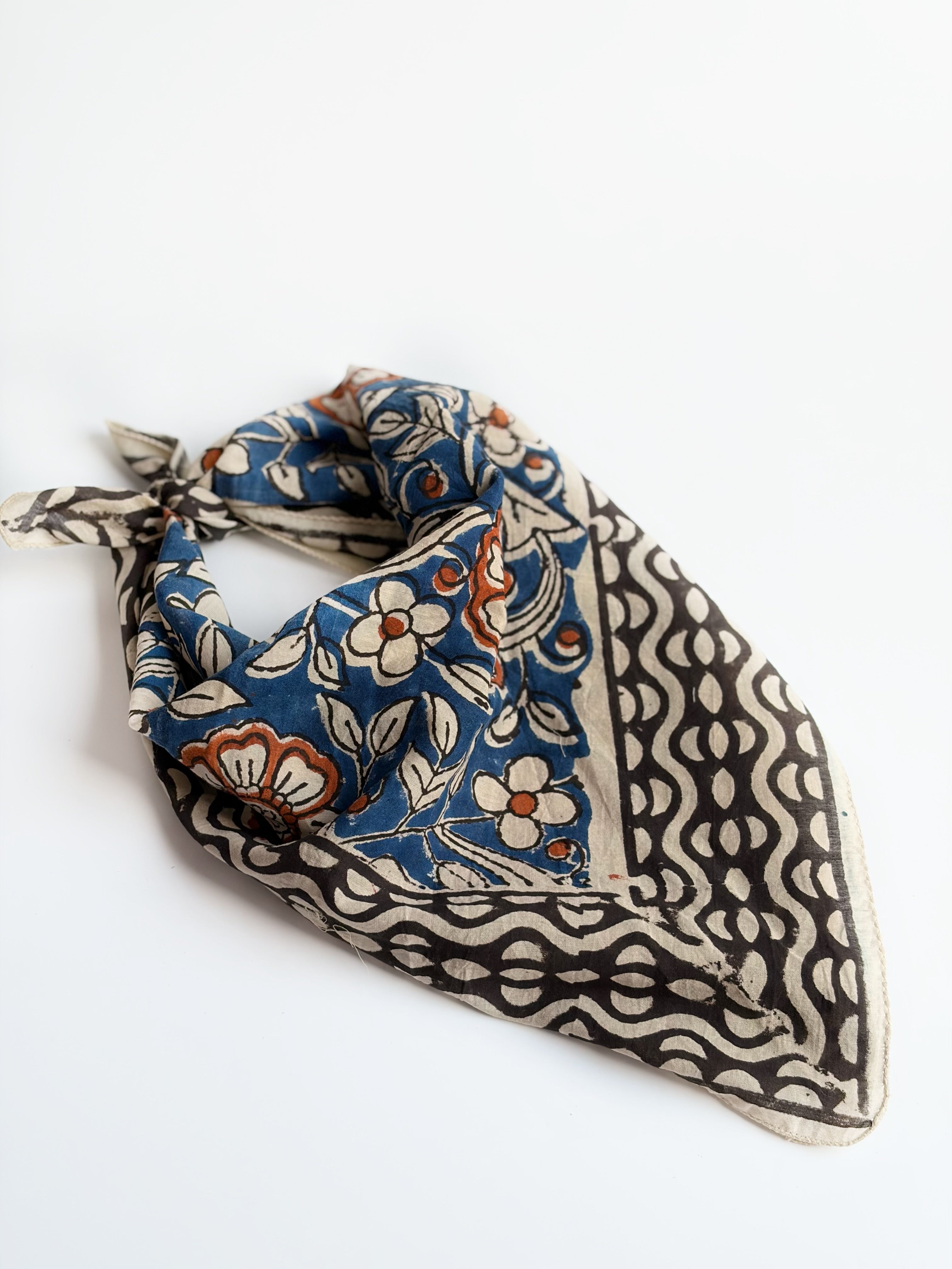 Indigo Meadow Cotton Bandana (Pack of 2)