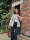 Ivory Garden Block Print TNT Jacket