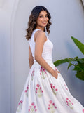 Rose Garden Flare Skirt