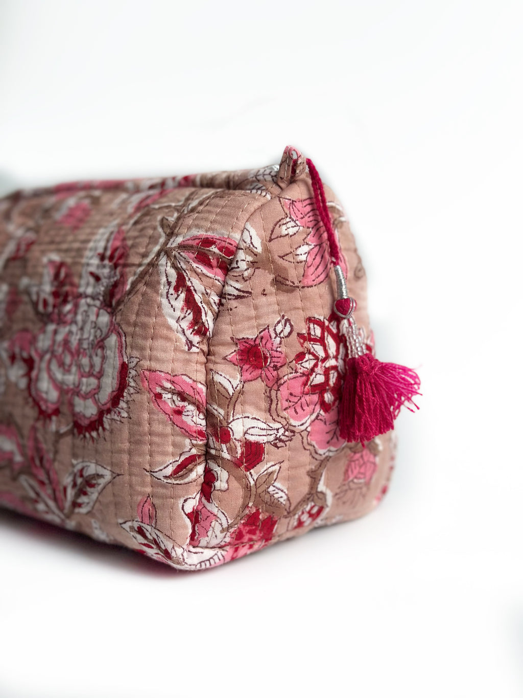Rosewood Floral Pouch (set of 3)