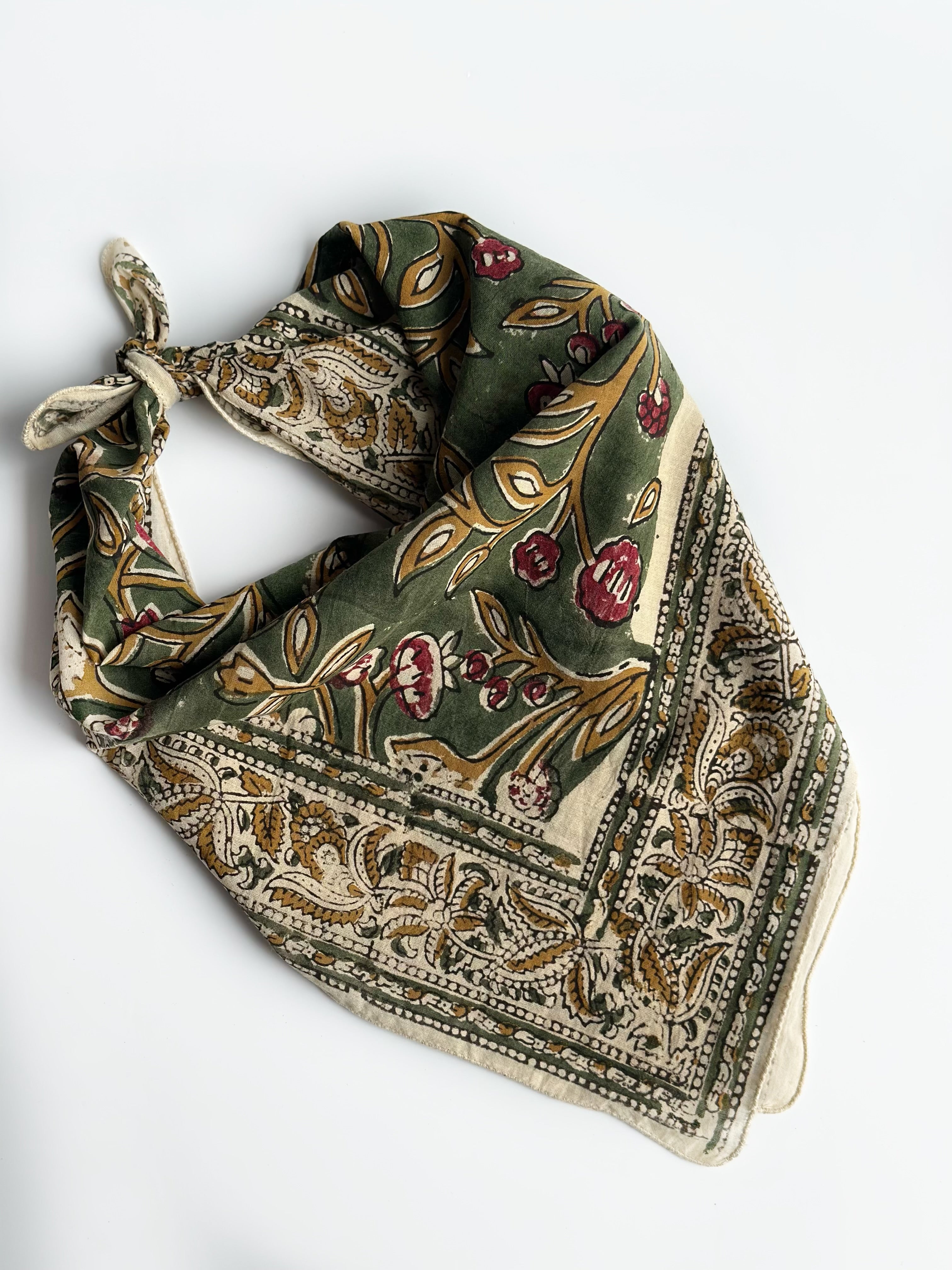 Sage Garden Cotton Bandana (Pack of 2)