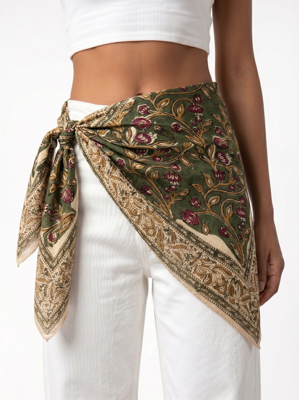 Sage Garden Cotton Bandana (Pack of 2)