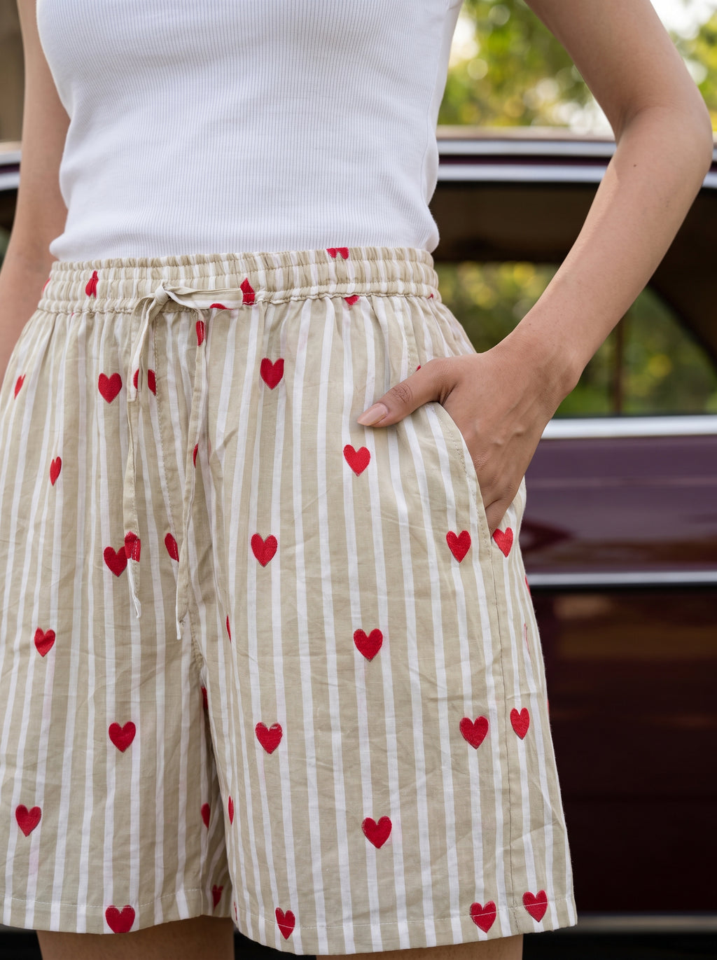 Vanilla Hearts Shorts