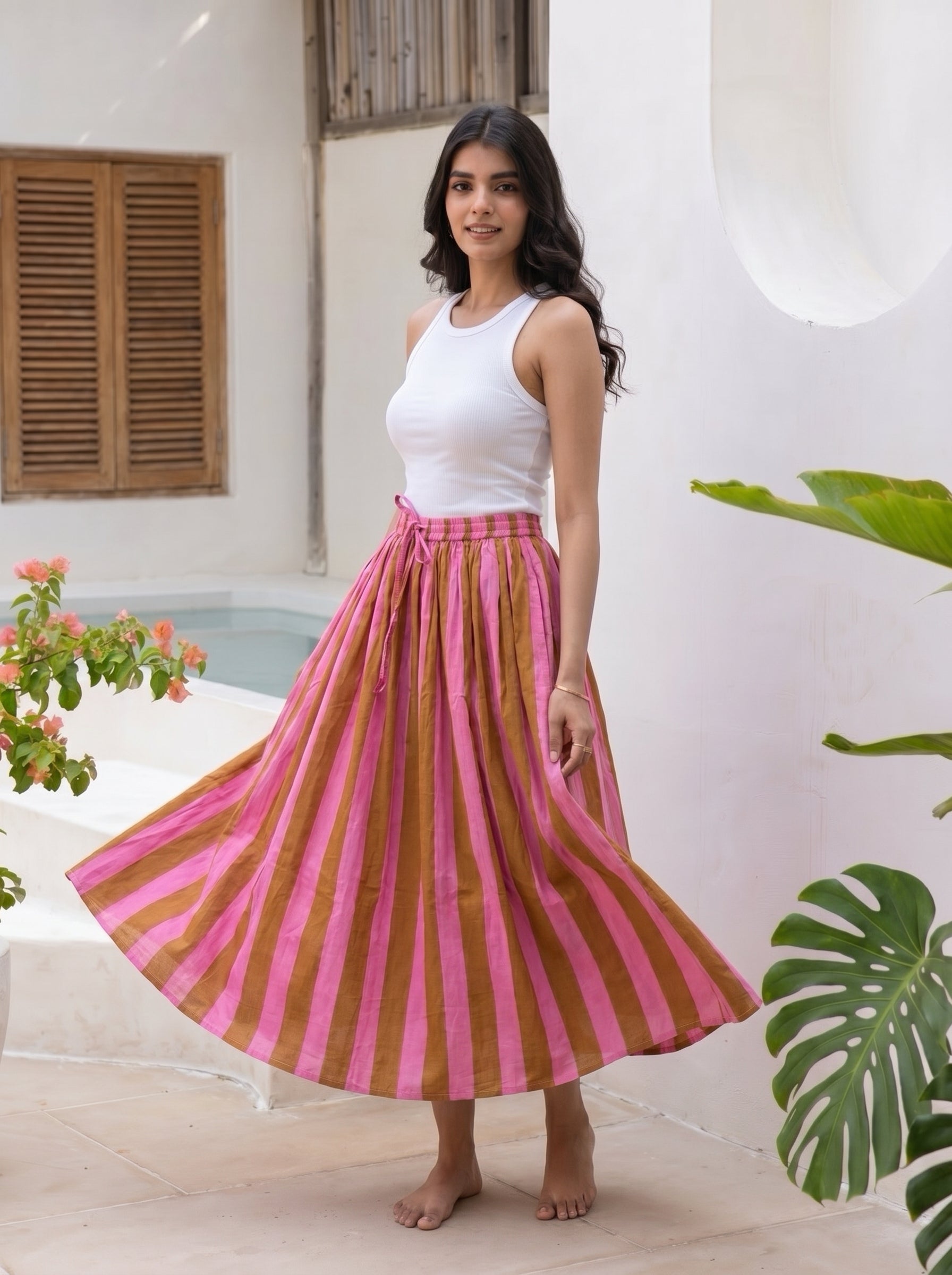 Peach Sorbet Skirt