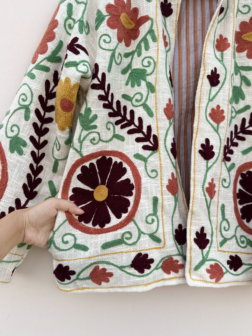 Flora Muse Cotton Tnt Suzani Jacket