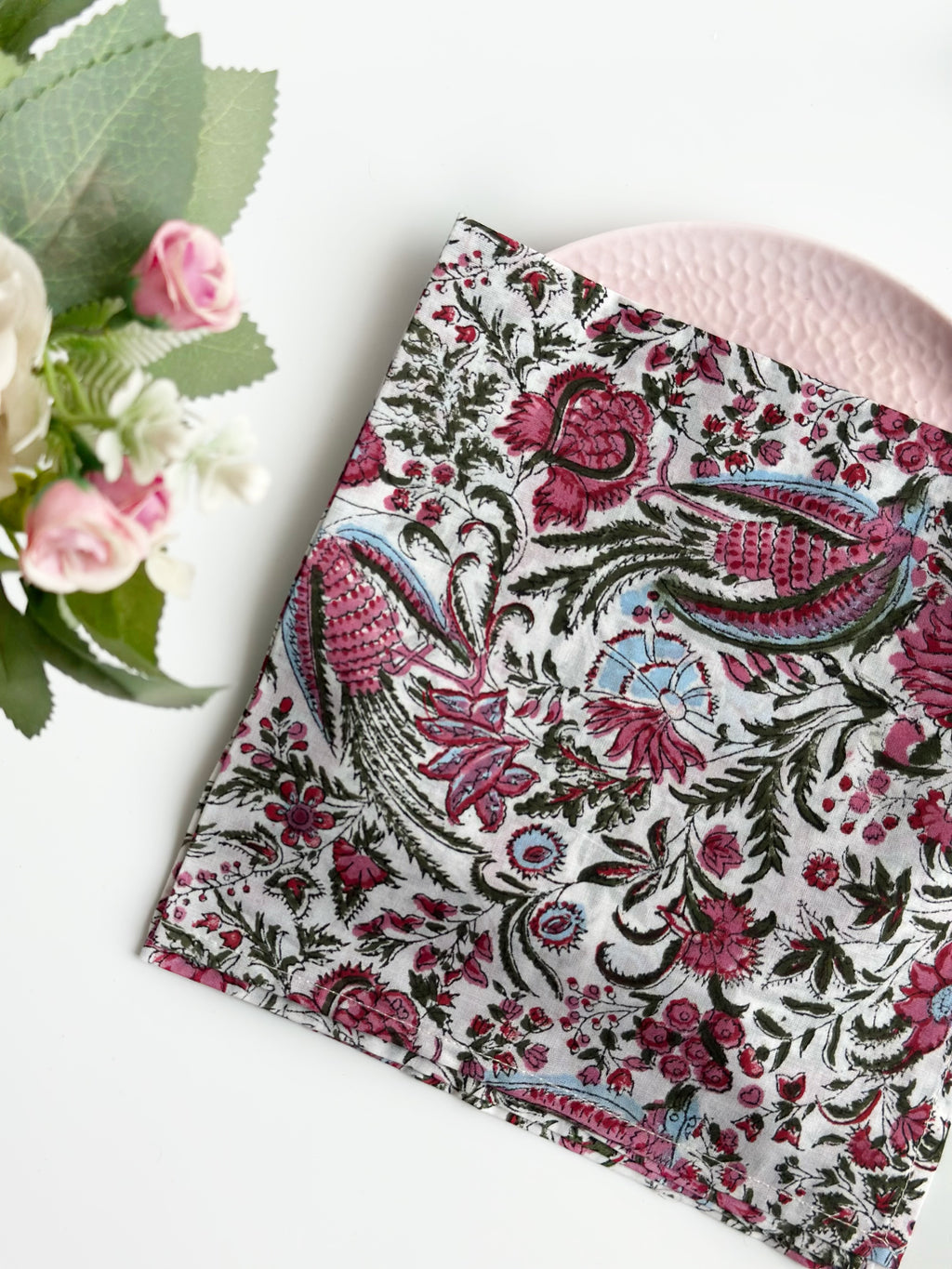 Vintage Blossom Cotton Napkin (Set of 6)