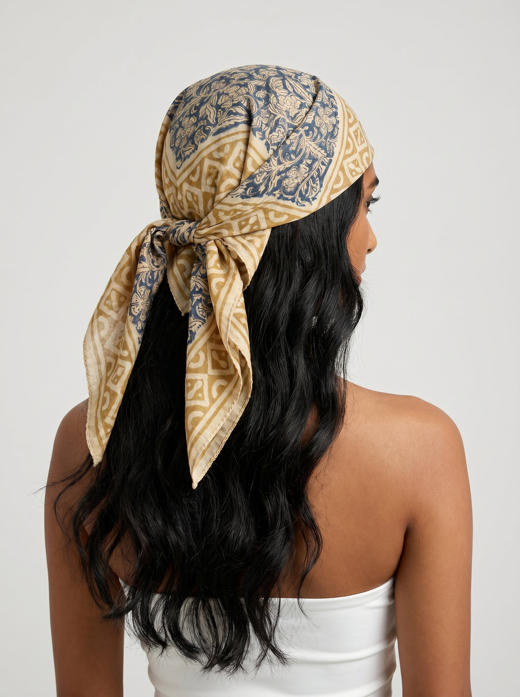 Indigo Heritage Cotton Bandana (Pack of 2)