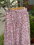 Ruby Trellis Cotton Maxi Skirt