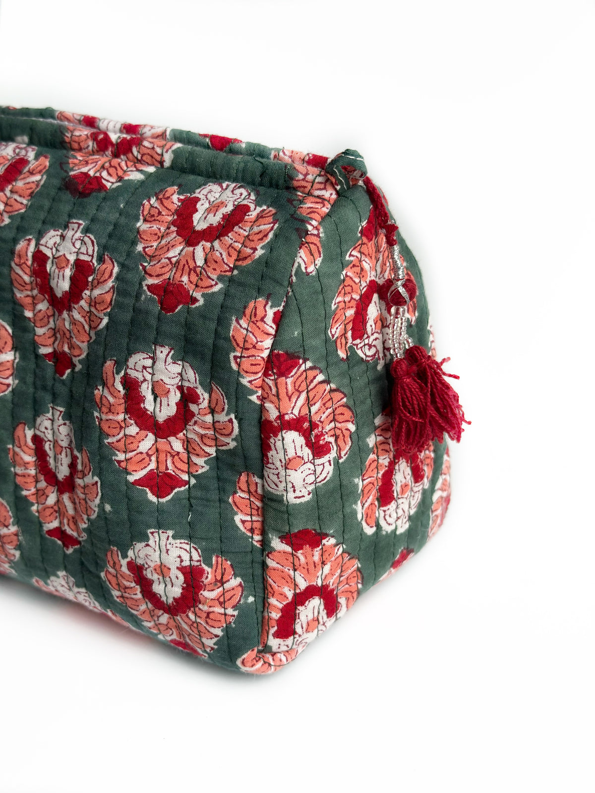 Meadow Bloom Quilted Pouch (set of 3)