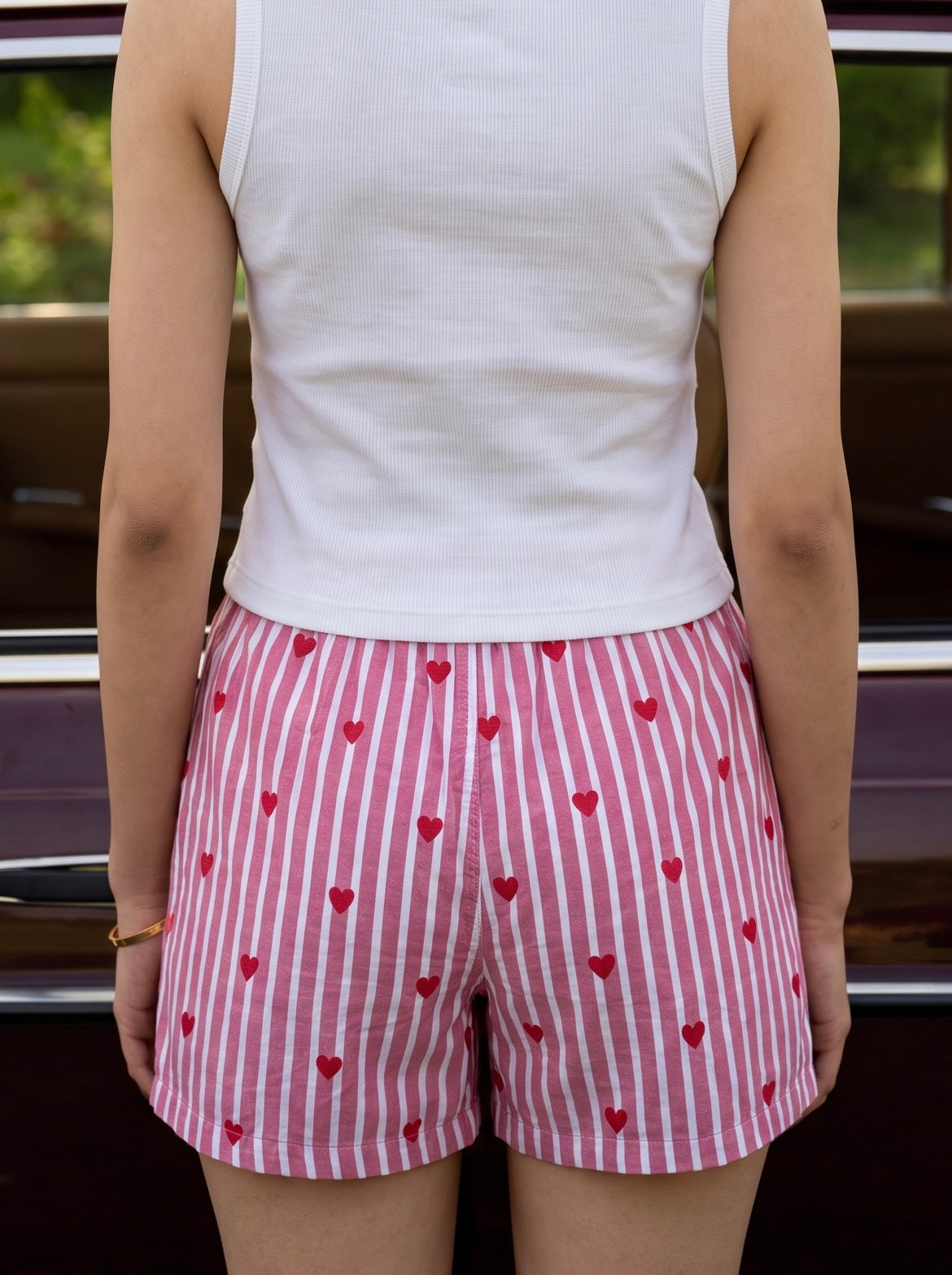 Sweetheart Stripe Shorts